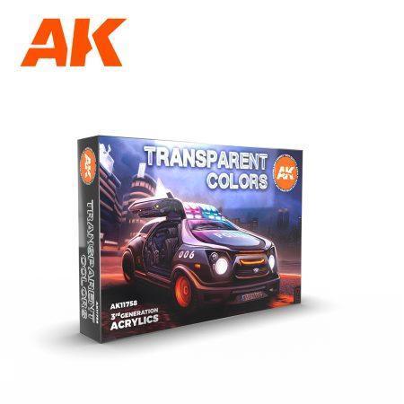 Ak Interactive 3Gen Sets - Transparent Colors - Image 2