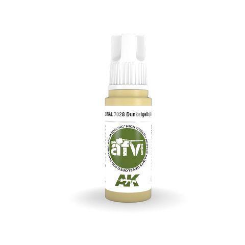 AK Interactive 3rd Gen Acrylic RAL 7028 DUNKELGELB (VARIANT)