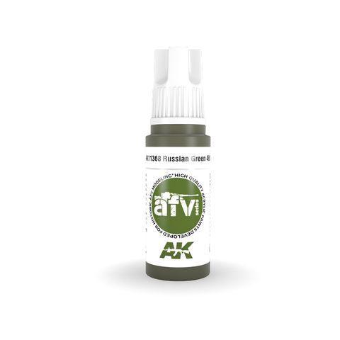 AK Interactive 3rd Gen Acrylic RUSSIAN GREEN 4BOCTIVE)