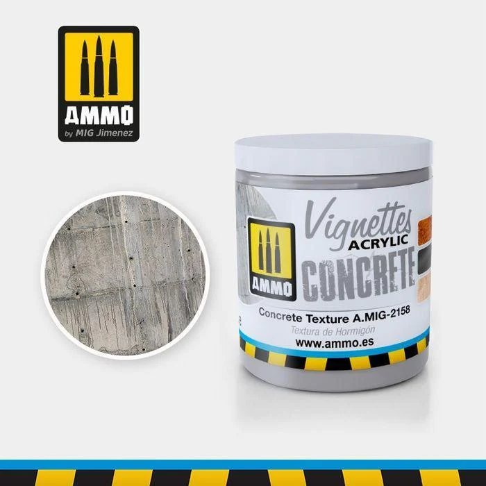 Ammo by MIG Dioramas Concrete Texture 100ml