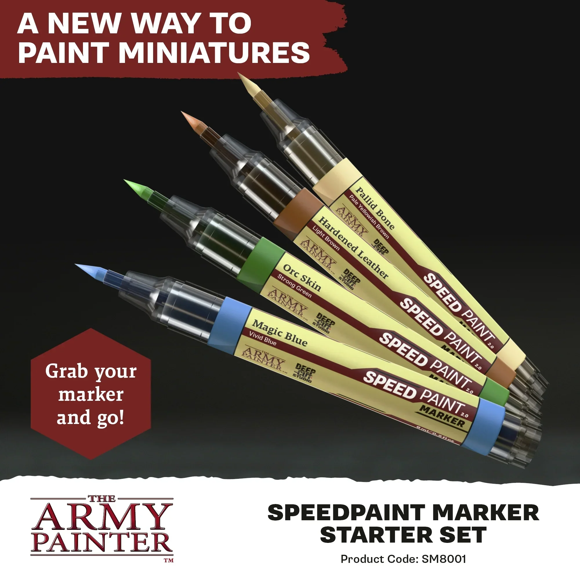 Army Painter Warpaints - Speedpaint Marker Starter Set - Image 2