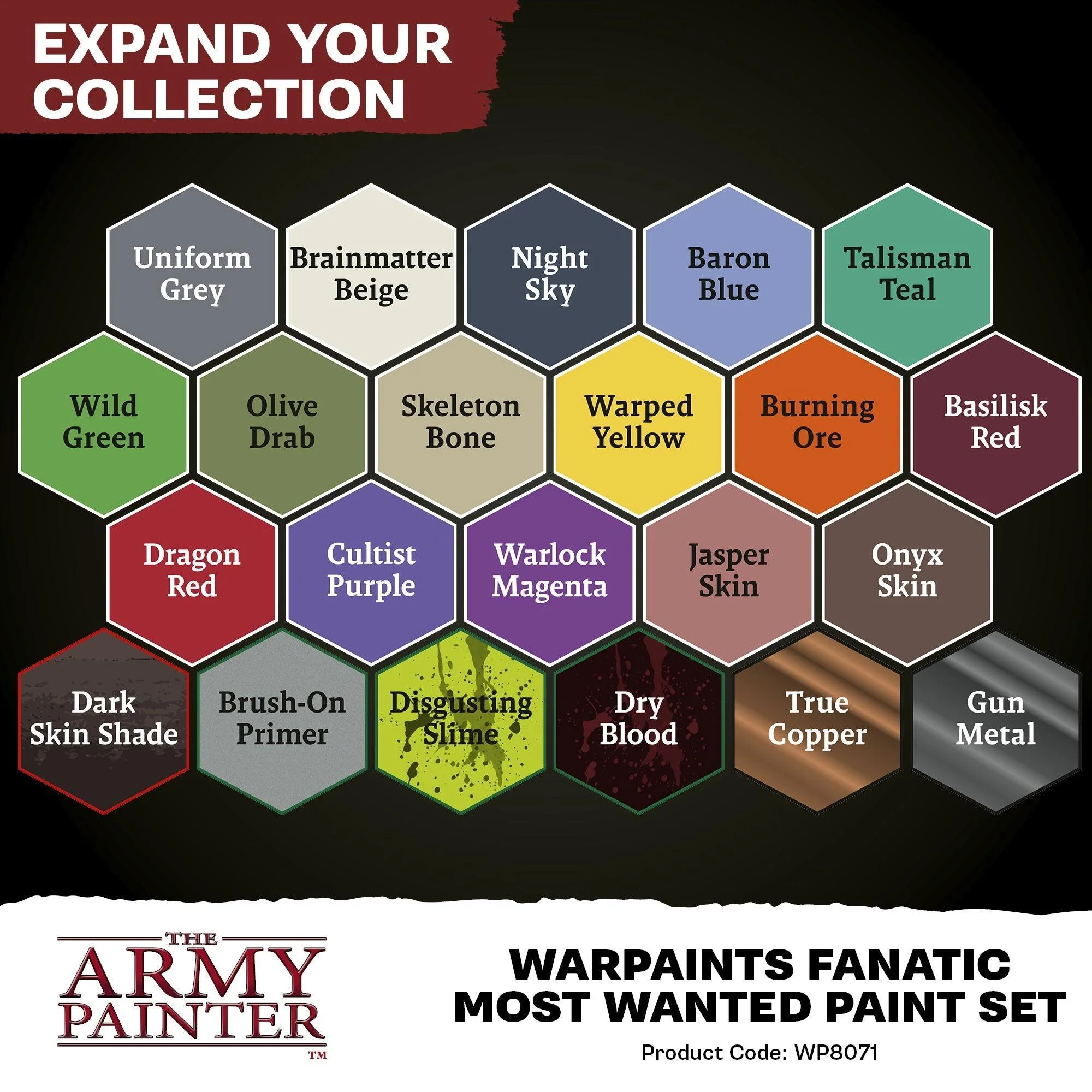 Army Painter Warpaints Fanatic - Most Wanted Paint Set - Image 3