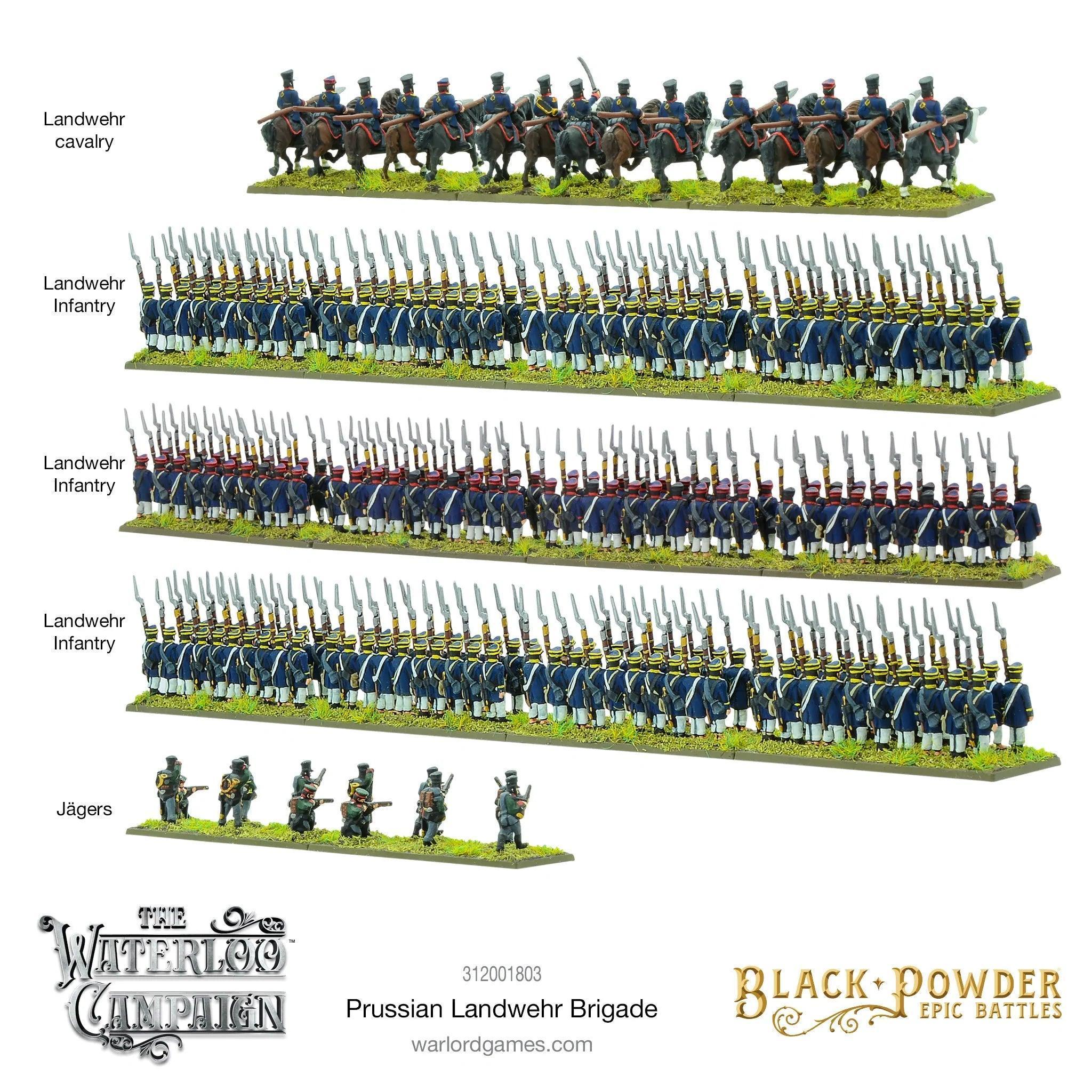 Black Powder Epic Battles - Waterloo: Prussian Landwehr Brigade - Image 3