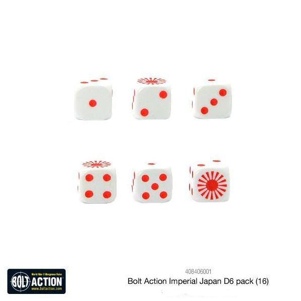 Bolt Action - D6 Dice Pack - Imperial Japanese - Image 2