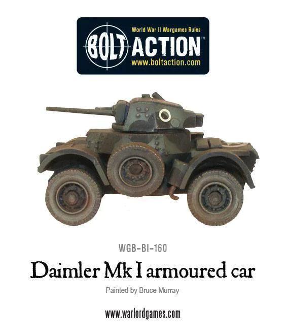 Bolt Action - Daimler Armoured Car Mk 1 - Image 3
