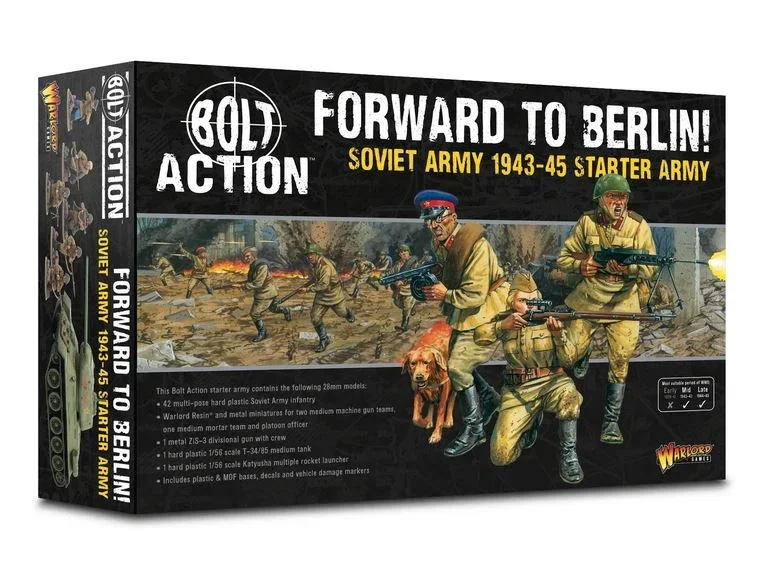 Bolt Action - Forward To Berlin! Soviet Army (1943-45) Starter Army