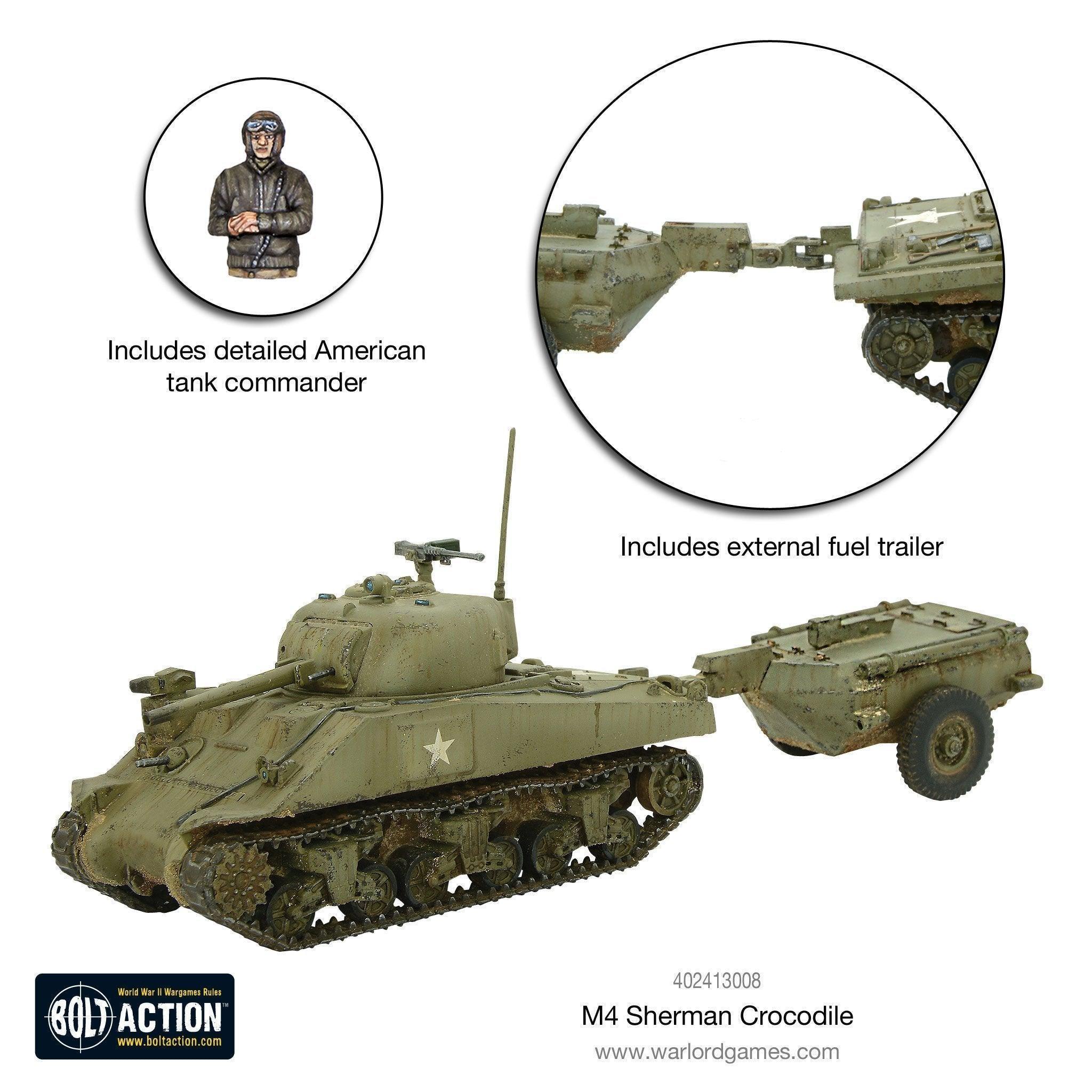 Bolt Action -  M4 Sherman Crocodile flamethrower tank - Image 2