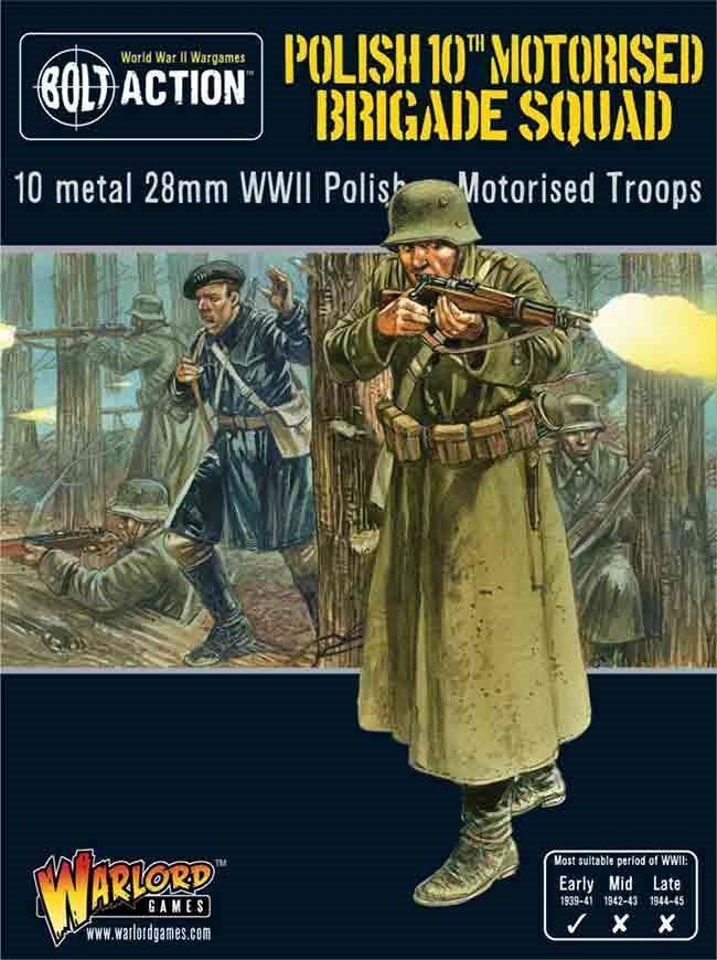 Bolt Action - Polish 10th Motorised Brigade Squad