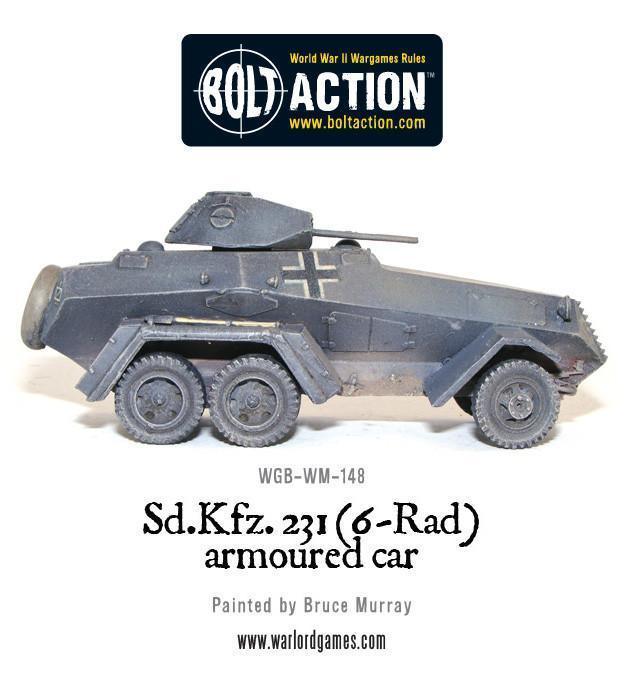 Bolt Action - Sd.Kfz 231 6-Rad Armoured Car - Image 2