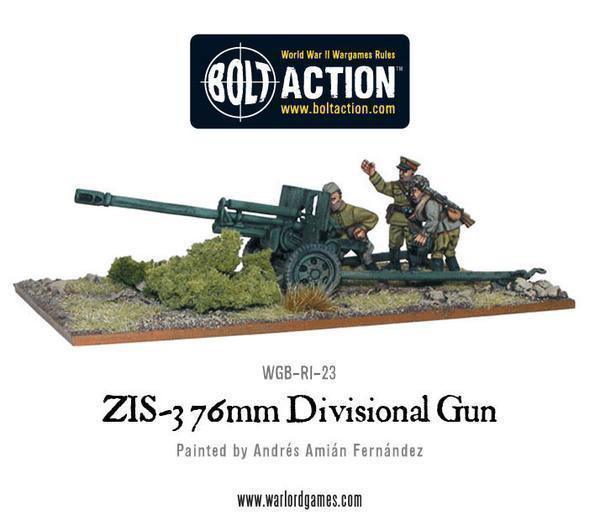 Bolt Action - Soviet ZIS-3 76mm Divisional Gun