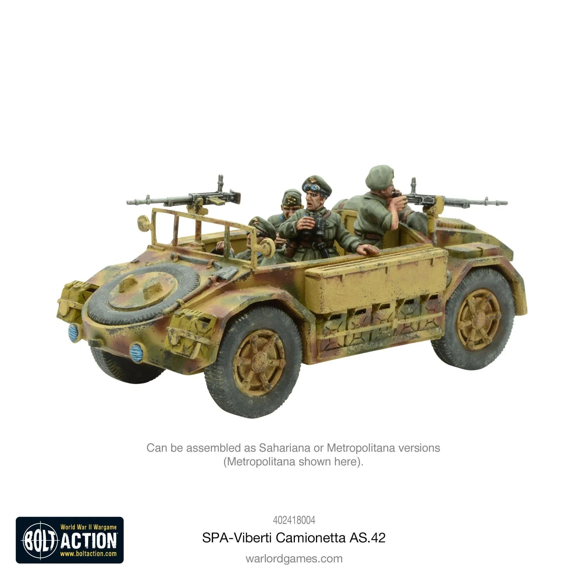 Bolt Action: SPA-Viberti Camionetta AS. 42