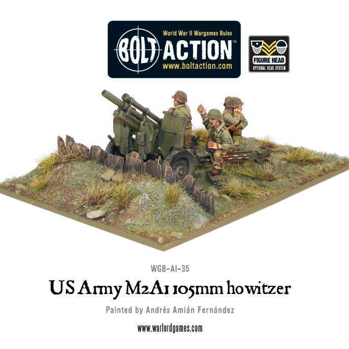 Bolt Action - US Army M2A1 105mm howitzer