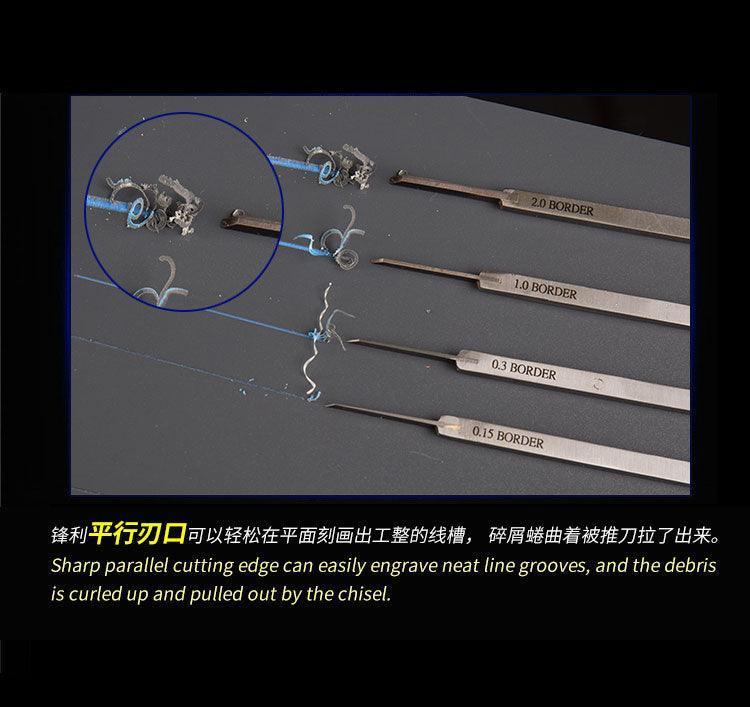 Border Model Cemented Carbide Engraver (0.15mm) - Image 6