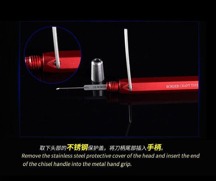 Border Model Cemented Carbide Engraver (1mm) - Image 12