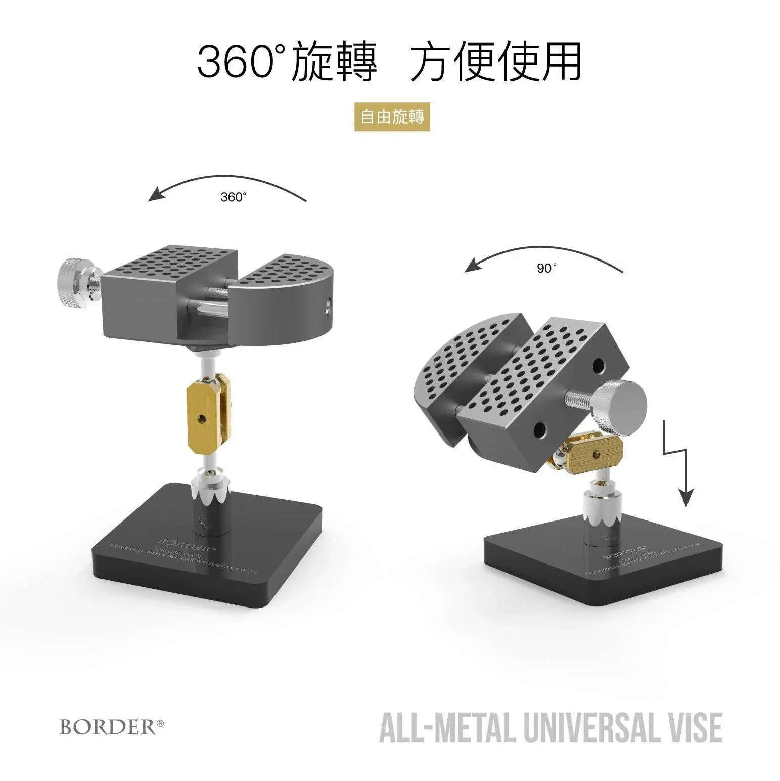 Border Model Metal Universal Vice (Blue) - Image 4