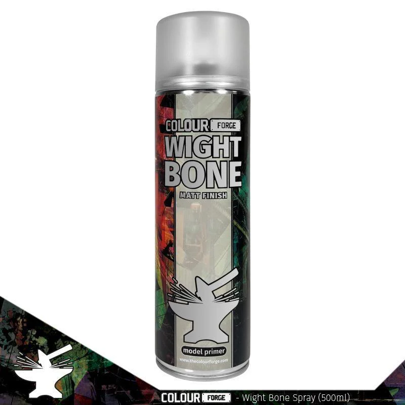 Colour Forge - Aerosol Spray Primer - Wight Bone 500ml - PICKUP INSTORE ONLY