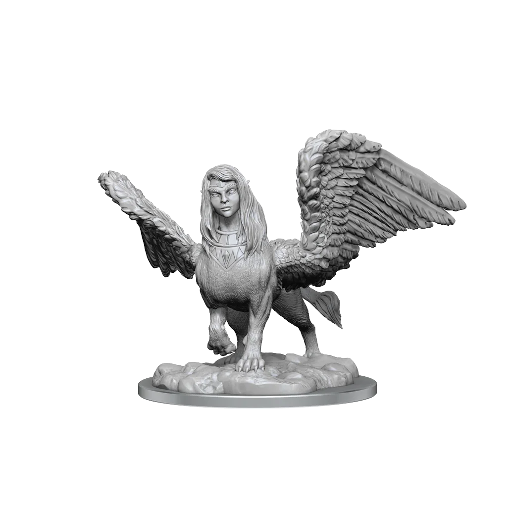 Critical Role Unpainted Miniatures Sphinx Female