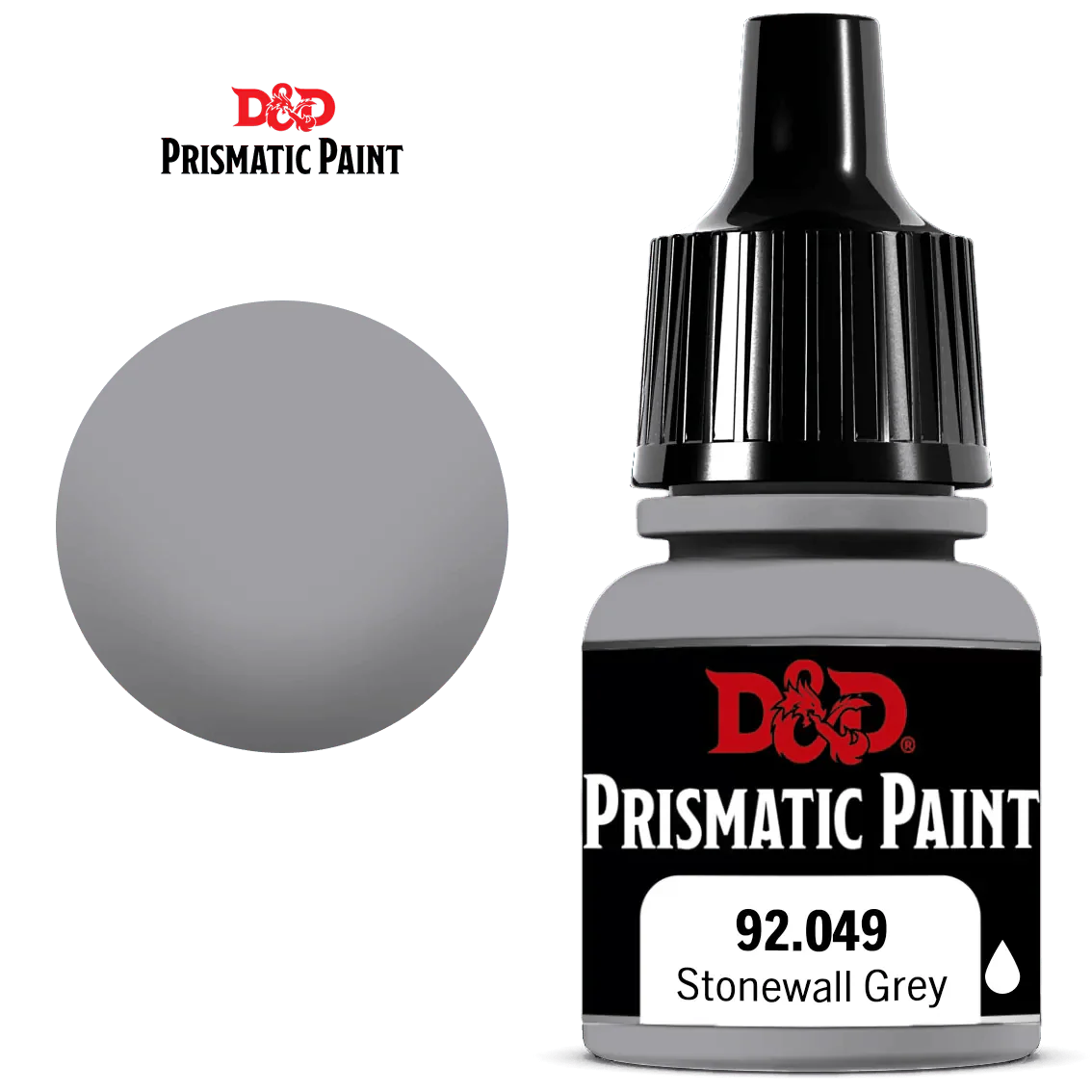 D&D Prismatic Paint Stonewall Grey 92.049