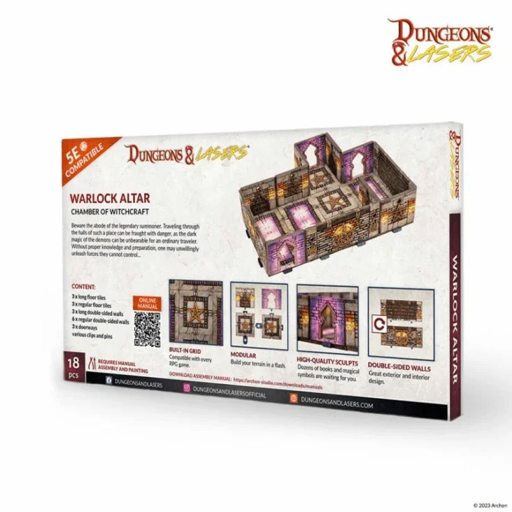 Dungeons & Lasers: Expansion Bits - Warlock Altar - Image 2