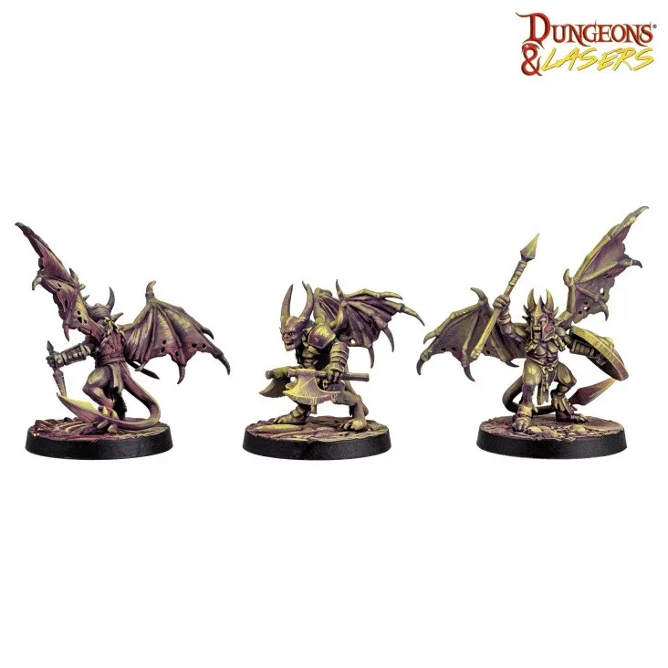 Dungeons & Lasers: Miniatures - Infernal Imps - Image 4