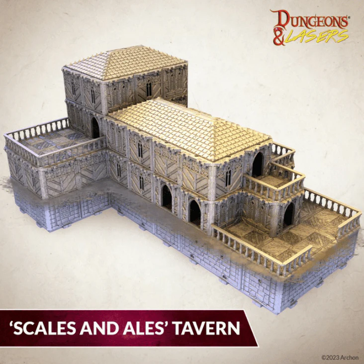 Dungeons & Lasers: Starter Sets - "Scales & Ales" Tavern - Image 5