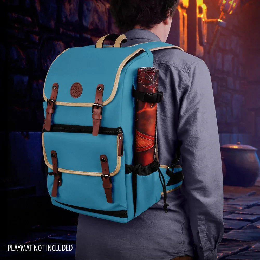 Enhance Designer Edition - Full Size Trading Card Storage Box Backpack - Blue - Image 3