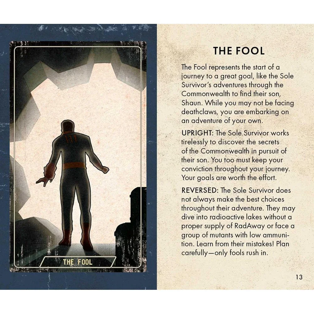 Fallout: The Official Tiny Tarot Deck and Guidebook - Image 2