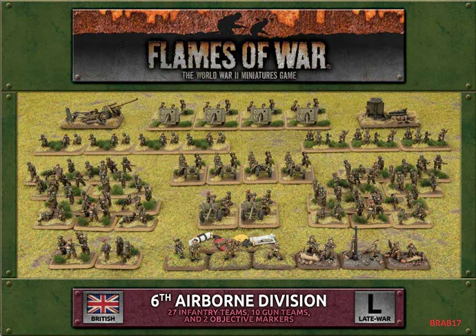 Flames of War: British: 6th Airborne Army Deal - 80th Anniversary Army Deal (Ltd Ed)