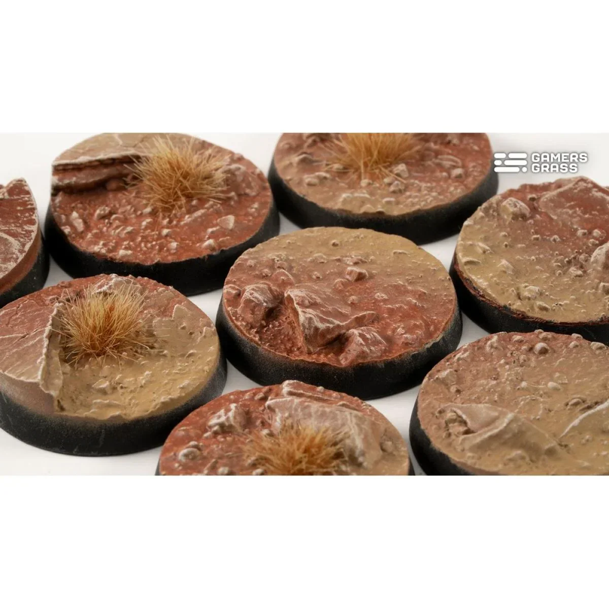 Gamers Grass - Battle Ready Bases - Badlands - Round 28mm (x8) - Image 4