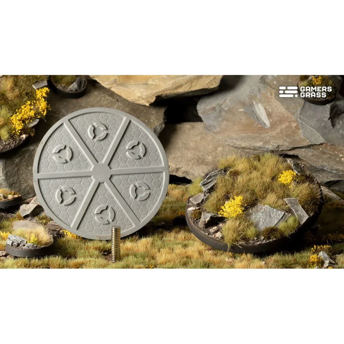 Gamers Grass - Battle Ready Bases - Highland - Round 80mm (x1) - Image 3