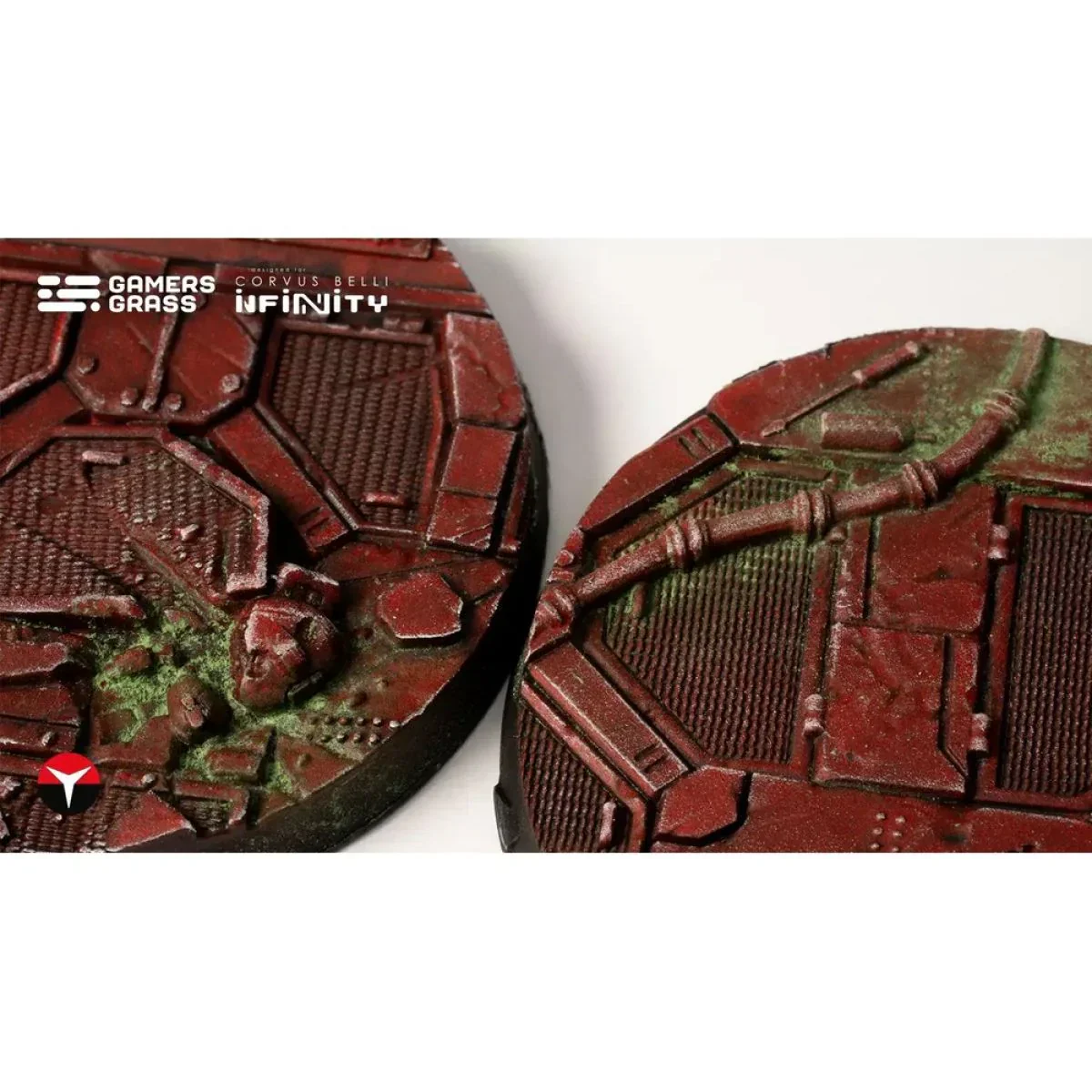 Gamers Grass - Battle Ready Bases - Nomad Crew Deck - Round 55mm (2x) - Image 4