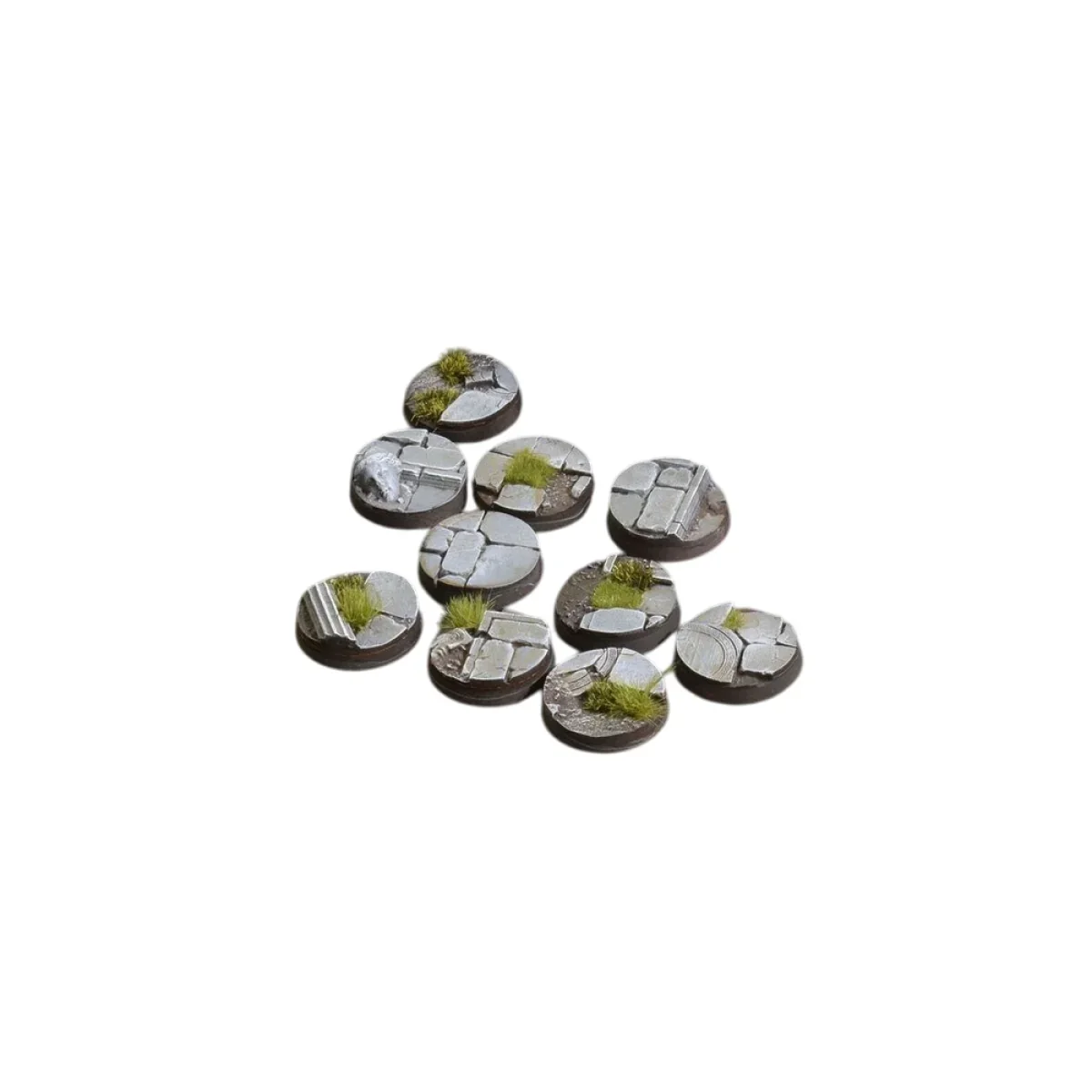 Gamers Grass - Battle Ready Bases - Temple - Round 25mm (x10) - Image 2