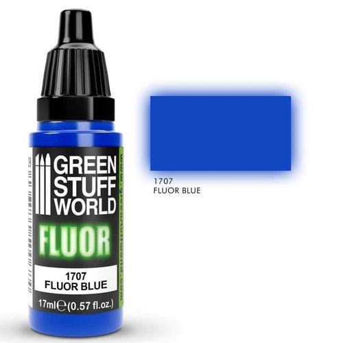 GREEN STUFF WORLD Fluor Paint Blue 17ml