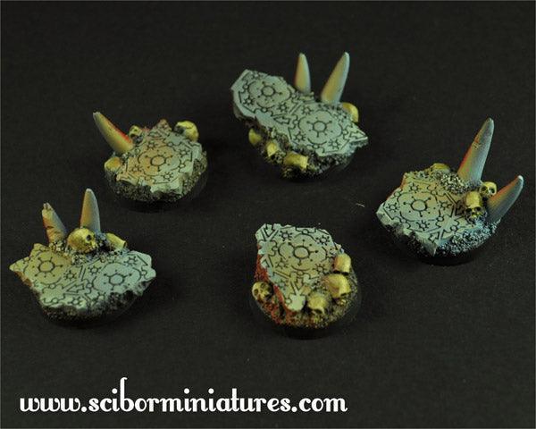 Hell 25mm round bases (5)