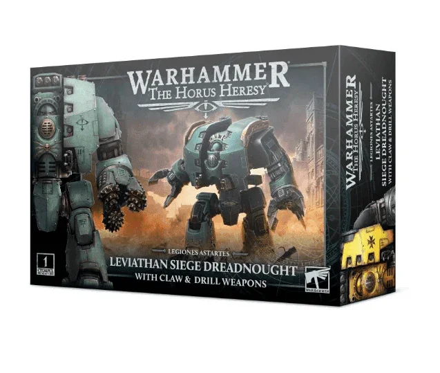 Horus Heresy: Leviathan Siege Dreadnought with Claw & Drill Weapons