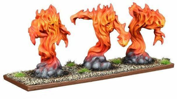 Kings of War: Fire Elemental Regiment