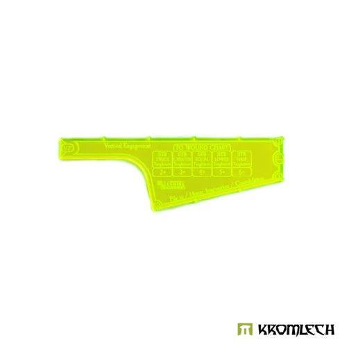 KROMLECH 9th Edition 5" Combat Gauge - Fight Phase - Green