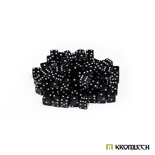KROMLECH Mini Battle Dice 100x Black 7mm