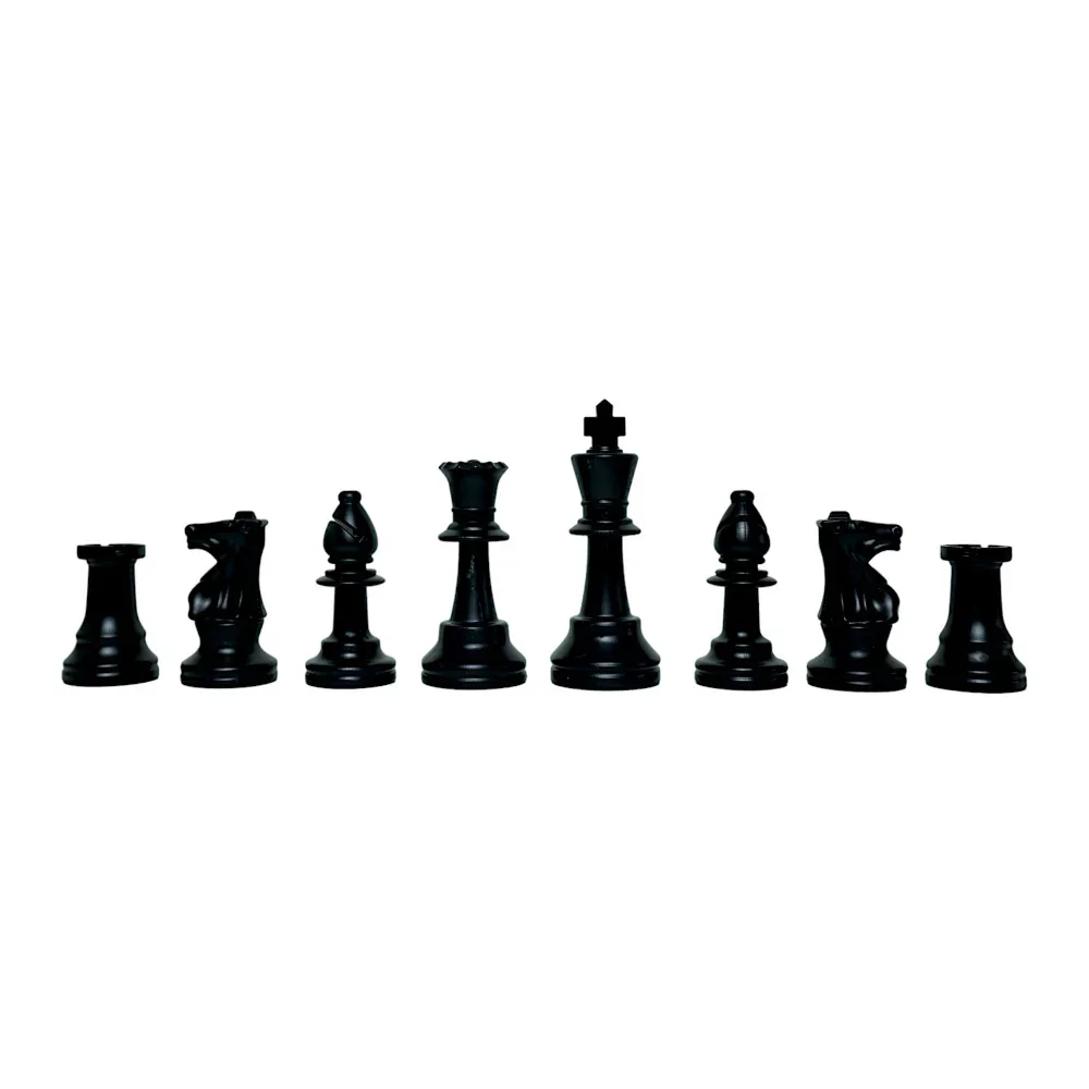 LPG Classics Club Chess Set - Black Woodgrain - Image 3