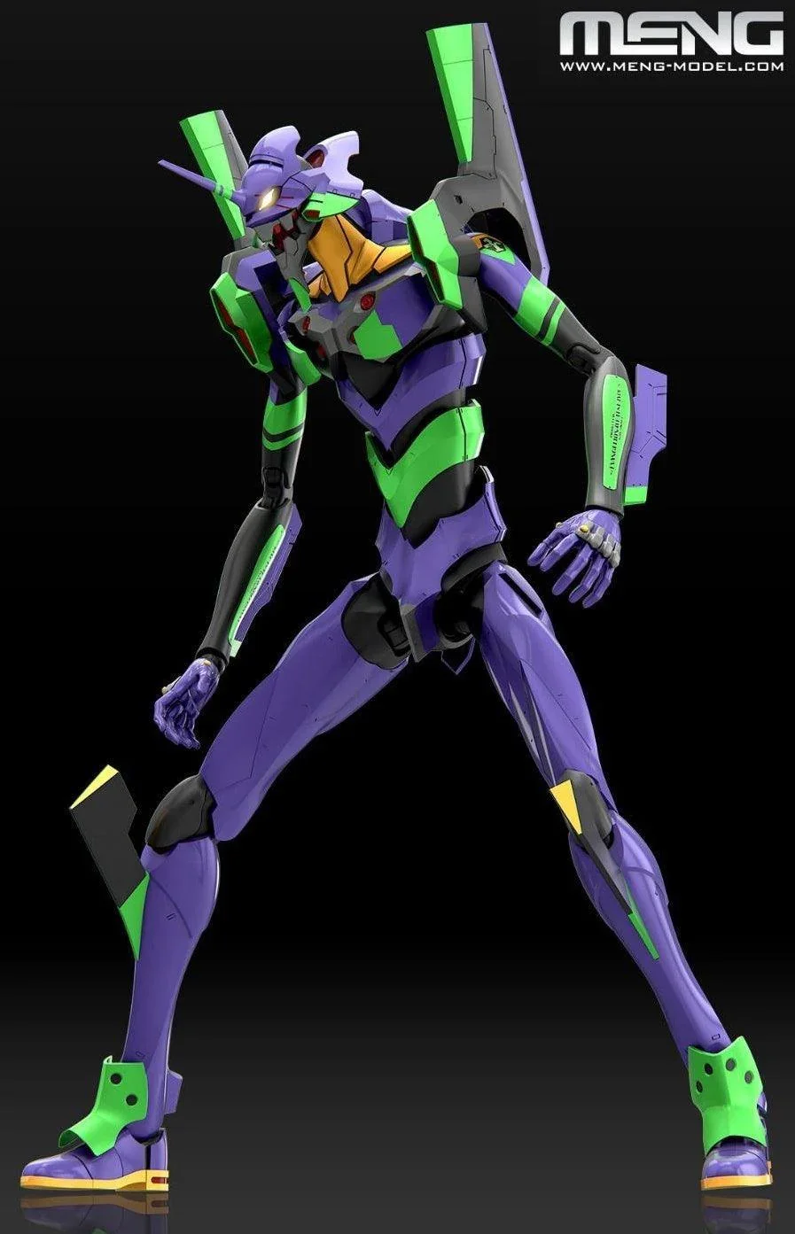 Meng Evangelion Unit-01 Plastic Model Kit - Image 7