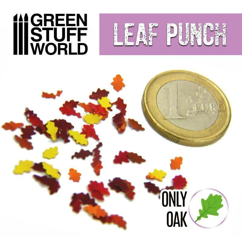 GREEN STUFF WORLD Miniature Leaf Punch Light Purple - Image 3