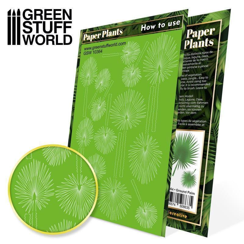 GREEN STUFF WORLD Paper Plants - Ground Palm - Image 2