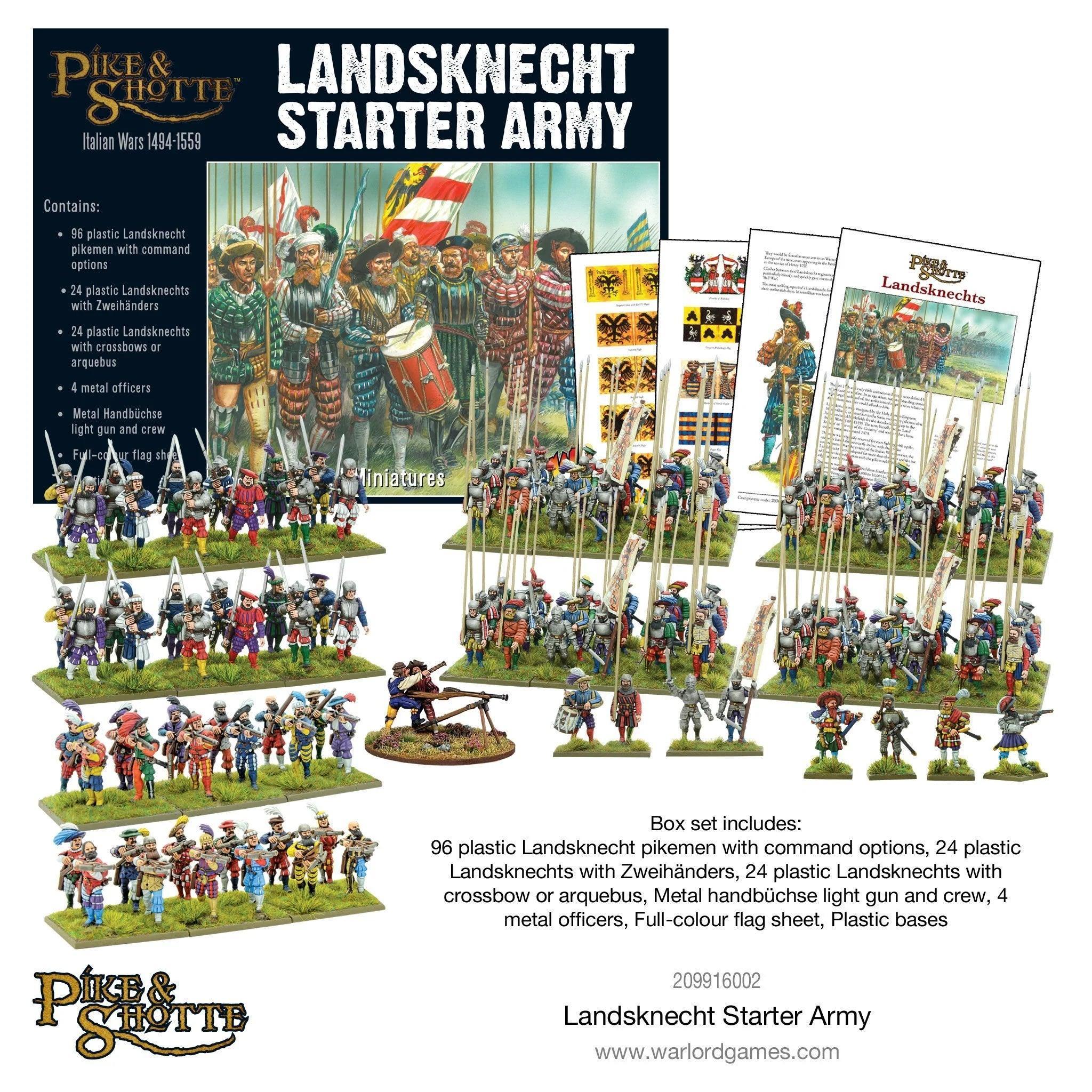 Pike and Shotte Pike & Shotte Landsknecht Starter Army - Image 2