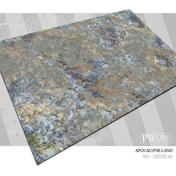PWORK Wargames - Apocalypse Land - Wargames Terrain Mat