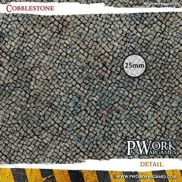 PWORK Wargames - Cobblestone - Wargames Terrain Mat - Image 4