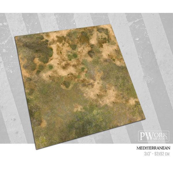 PWORK Wargames - Mediterranean - Wargame Mat - Image 2