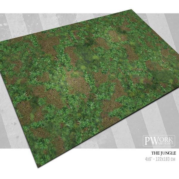 PWORK Wargames - The Jungle - Wargame Mat