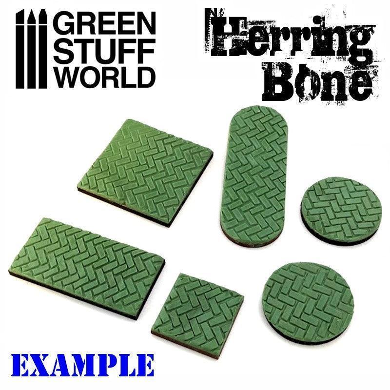 GREEN STUFF WORLD Rolling Pin Herringbone - Image 3