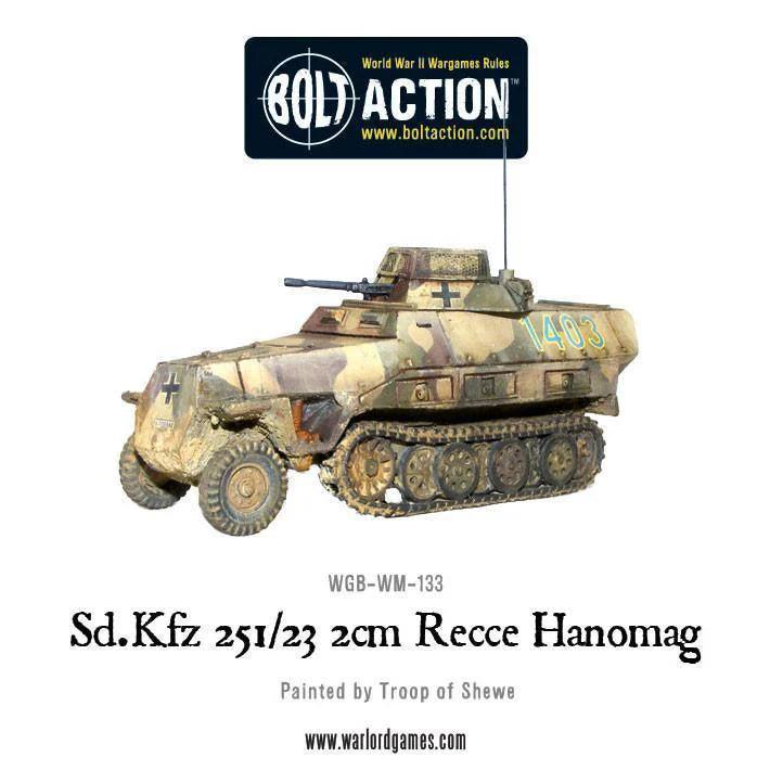 Sd.Kfz 251/23 2cm Recce Hanomag - Image 2