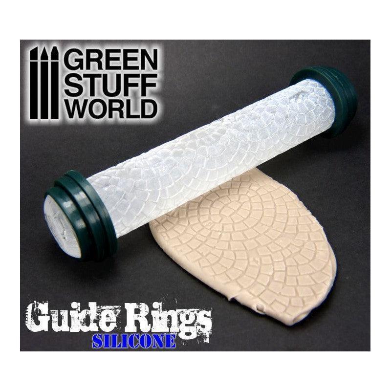 GREEN STUFF WORLD Silicone Guide Rings for Rolling Pin - Image 3